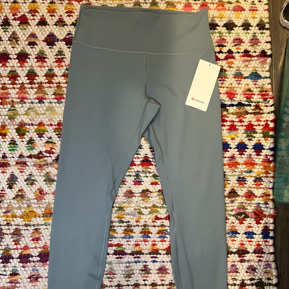lululemon athletica Wunder Under Leggings - Caribbean blue.
